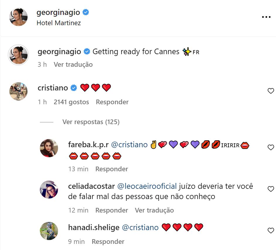 Separados? Cristiano Ronaldo dá &#8220;resposta&#8221; com &#8220;declaração&#8221; a Georgina Rodríguez