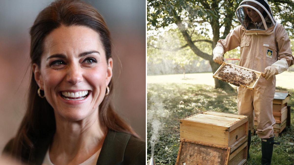 Kate, a apicultora! Princesa de Gales aparece vestida a rigor para apoiar causa