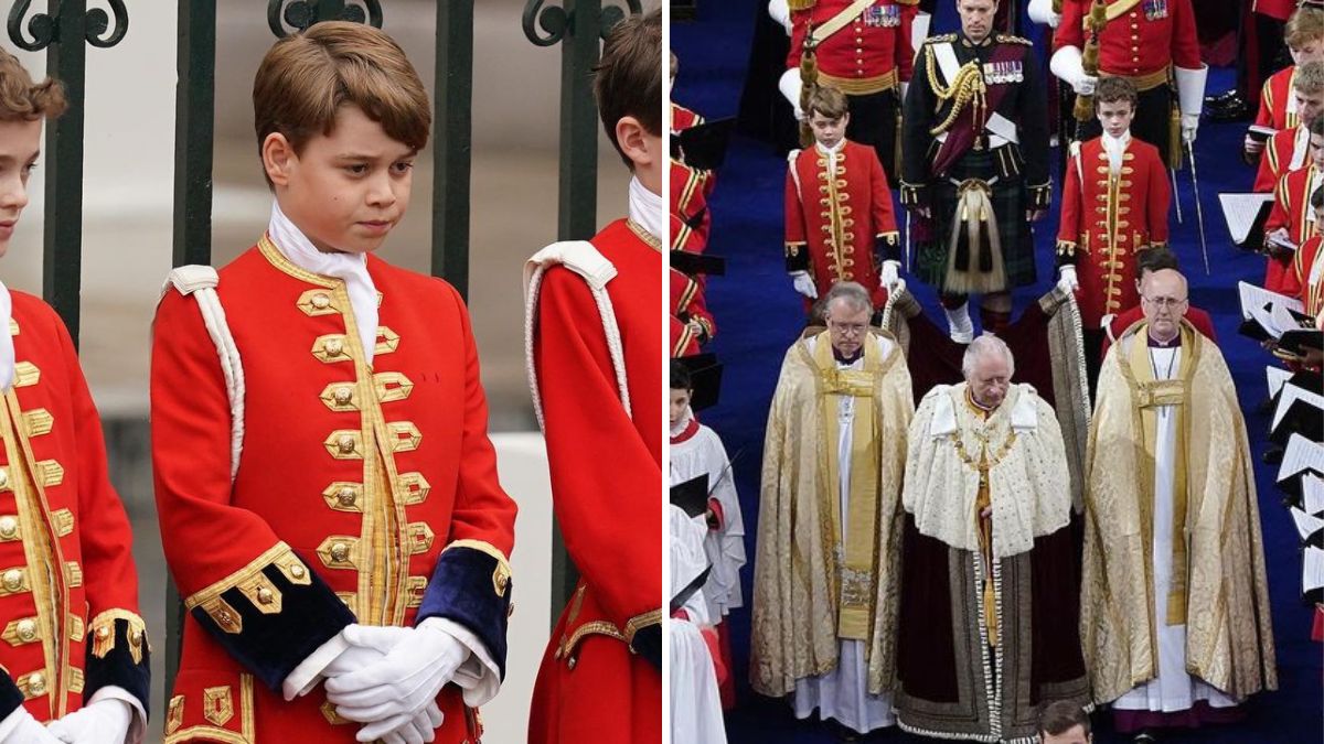 Aos 9 anos, príncipe George assume papel de destaque ao lado do avô