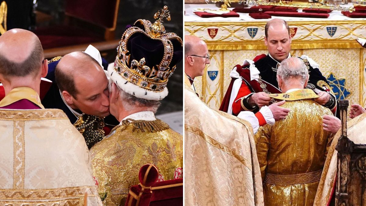 Príncipe William protagoniza momento emotivo com juramento de lealdade ao pai