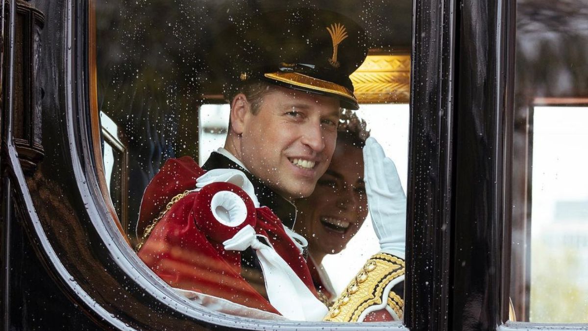 Príncipes William e Kate chegaram atrasados à cerimónia da Coroação. O motivo