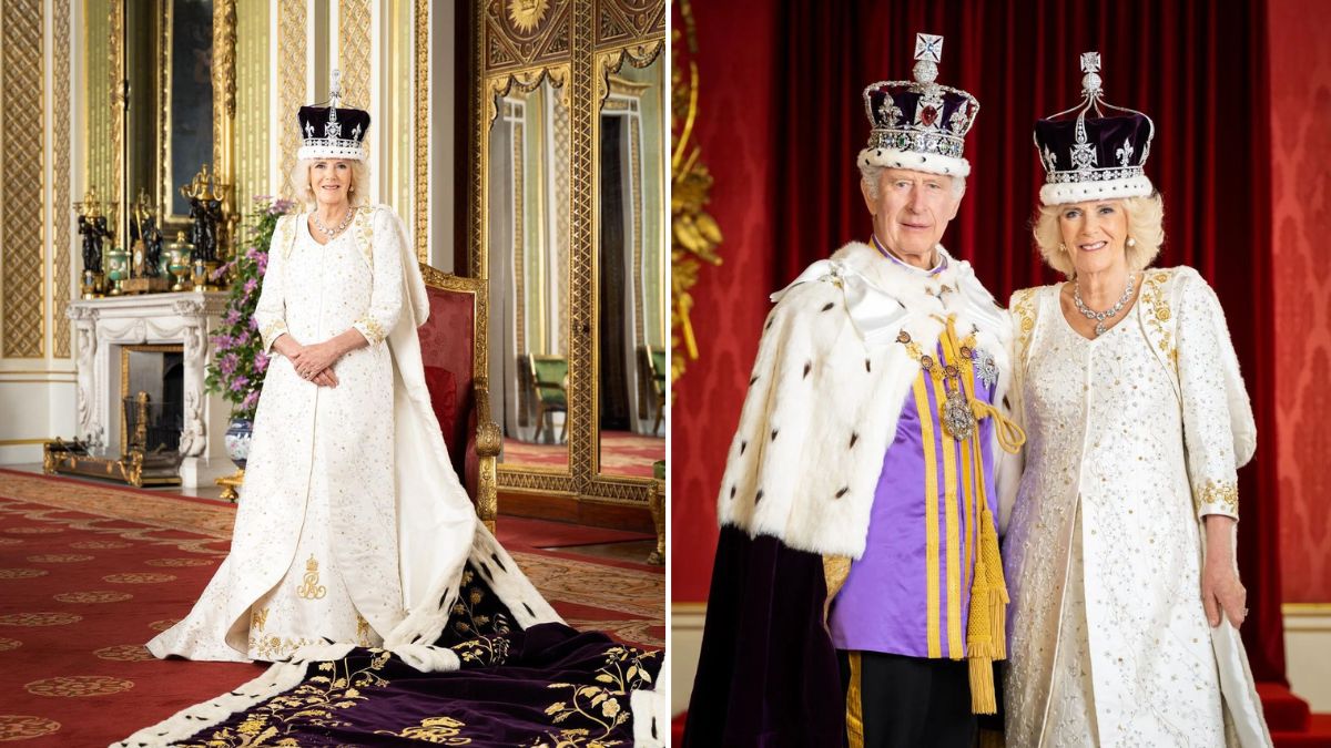 Rainha Camilla alvo de críticas após Casa Real divulgar retratos: &#8220;Diana para sempre&#8221;