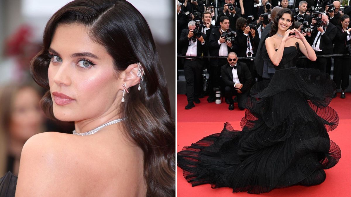 Uma diva! Sara Sampaio volta a deslumbrar na passadeira vermelha do Festival de Cannes