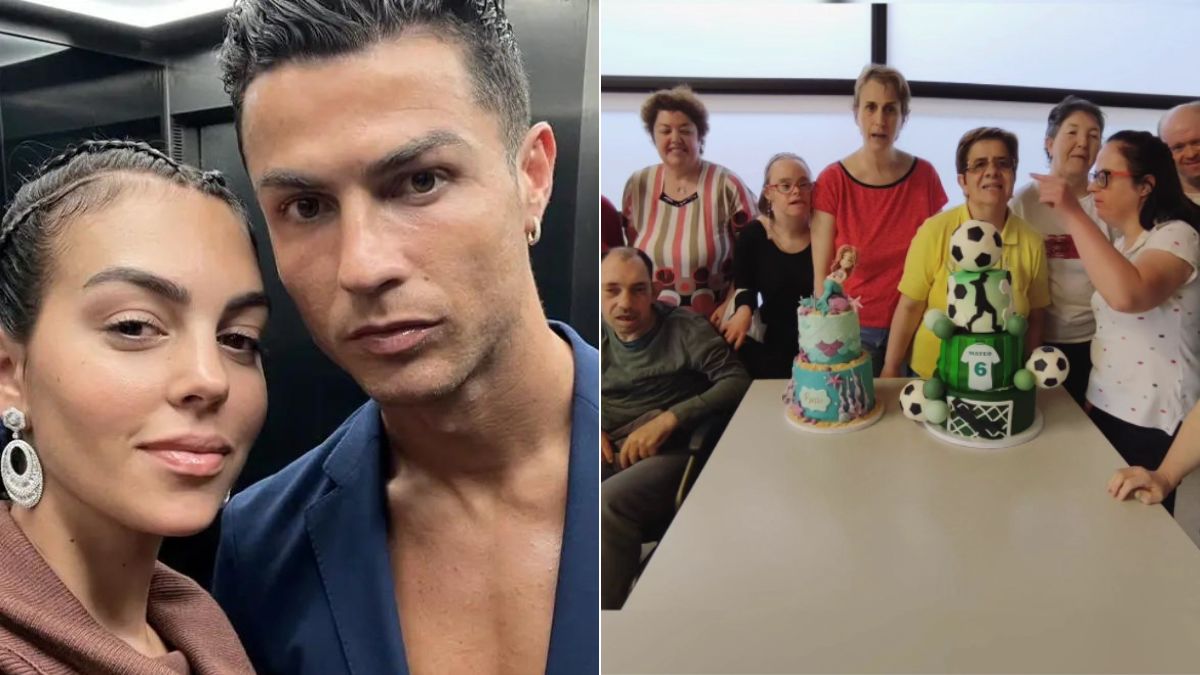 Cristiano Ronaldo e Georgina Rodríguez surpreendem utentes de fundação com presente especial