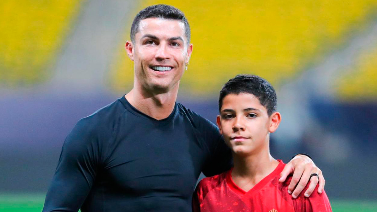 Cristiano Ronaldo celebra aniversário do filho com mensagem &#8220;especial&#8221;: &#8220;Parabéns meu tropa&#8230;&#8221;