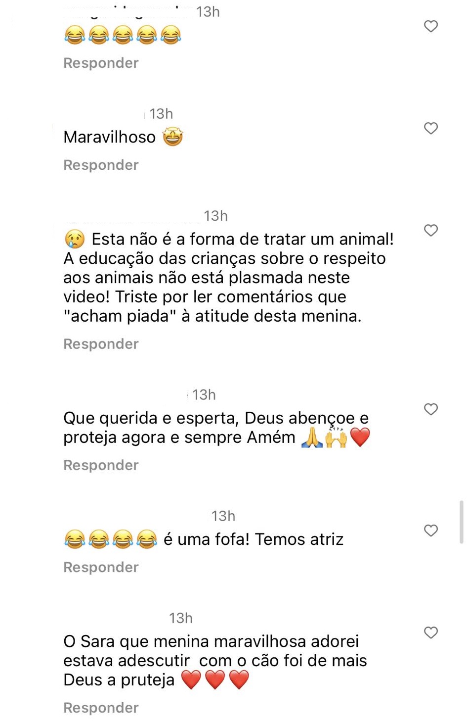 Sara Prata partilha vídeo da filha e opiniões dividem-se: &#8220;Não é forma de tratar um animal&#8221;