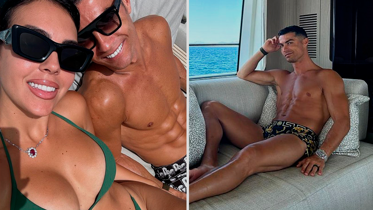 No iate de luxo, Cristiano Ronaldo posa (em grande estilo) para novas fotos das férias em família