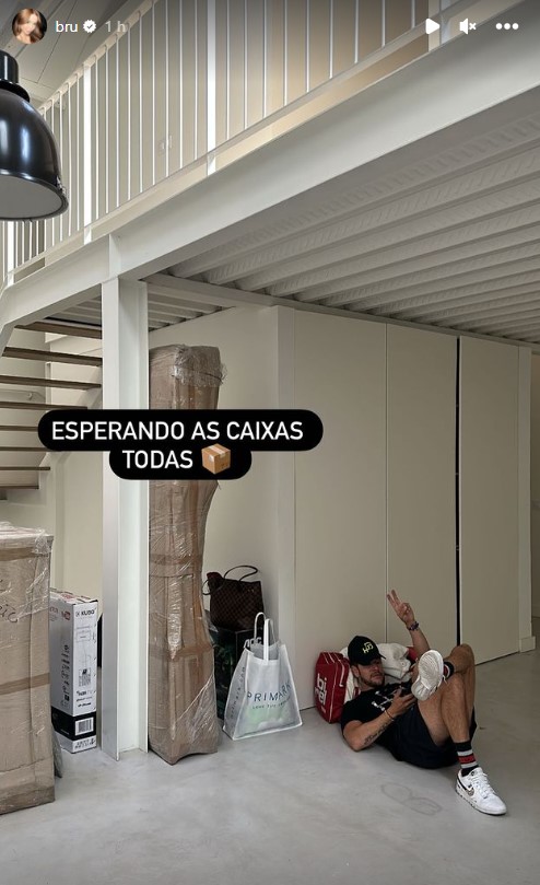 Bruna Gomes e Bernardo Sousa mudam-se para nova casa. Influenciadora revela fotos
