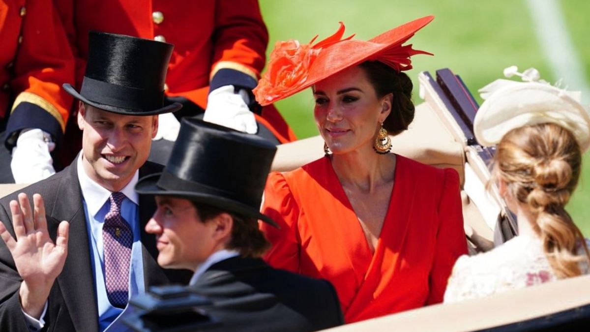 Princesa Kate arrasadora no Royal Ascot com look &#8216;vermelho total&#8217;