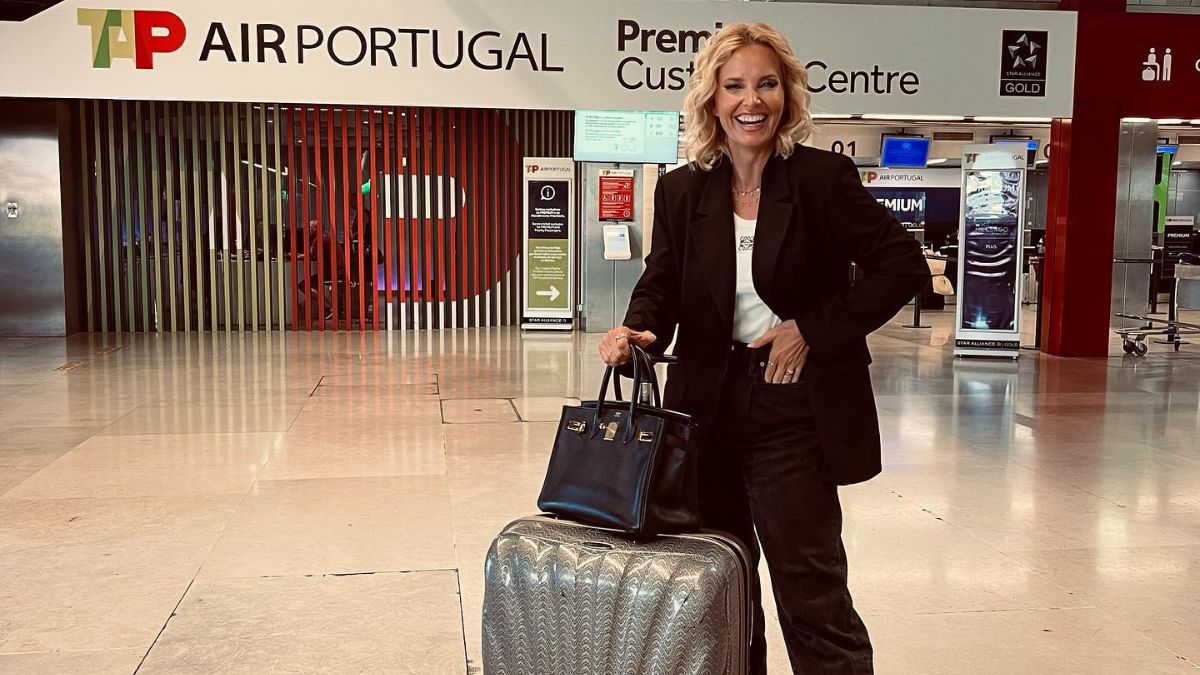 Cristina Ferreira pronta para nova viagem: &#8220;Já não vinha ao aeroporto há muito tempo&#8221;