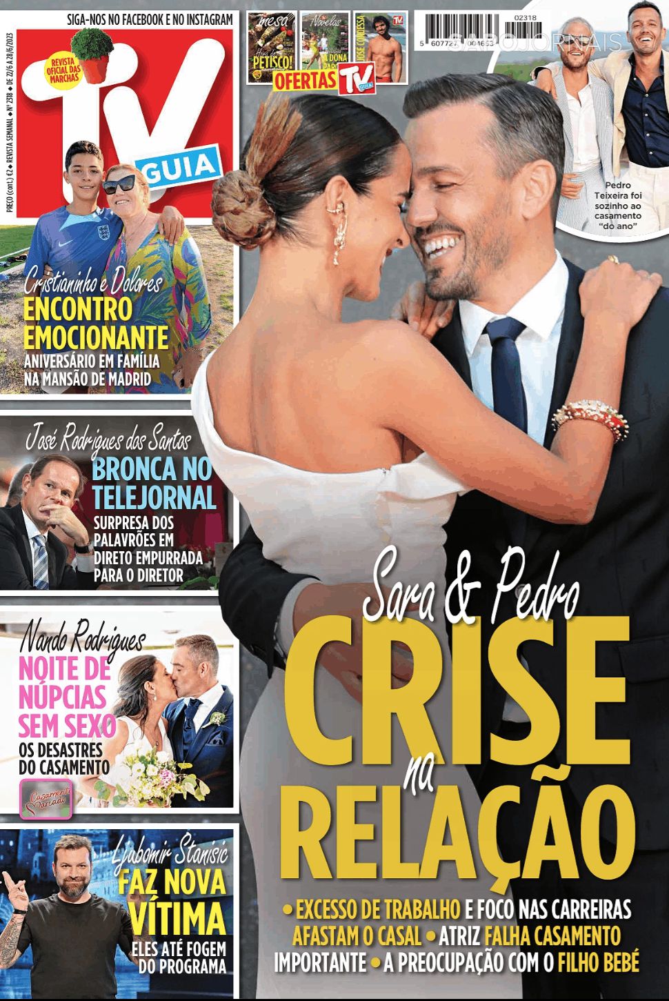 Sara Matos e Pedro Teixeira vivem crise na relação?: “É uma situação muito delicada…”