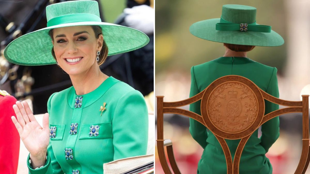 Icónica! Kate surge deslumbrante no primeiro Trooping the Colour como princesa de Gales