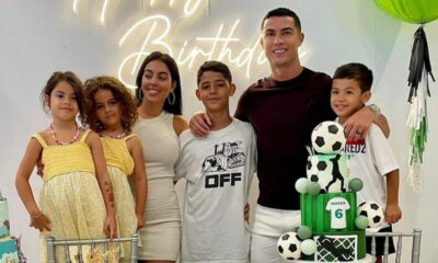 Amor! Cristiano Ronaldo declara-se aos gémeos em dia especial: &#8220;O papá tem muito orgulho em vocês&#8230;&#8221;