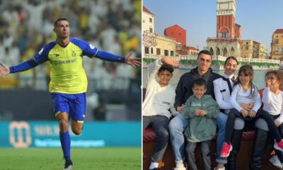 Cristiano Ronaldo &#8216;quebra silêncio&#8217; e confirma que &#8220;fica nas arábias&#8221;: &#8220;A família está feliz aqui&#8230;&#8221;