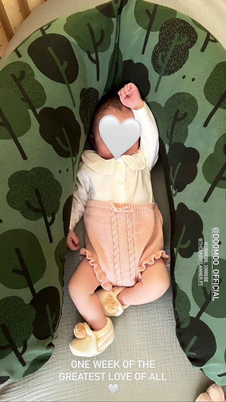Sara Salgado partilha fotografia da filha bebé e assinala data especial: &#8220;Uma semana do maior amor de todos&#8230;&#8221;