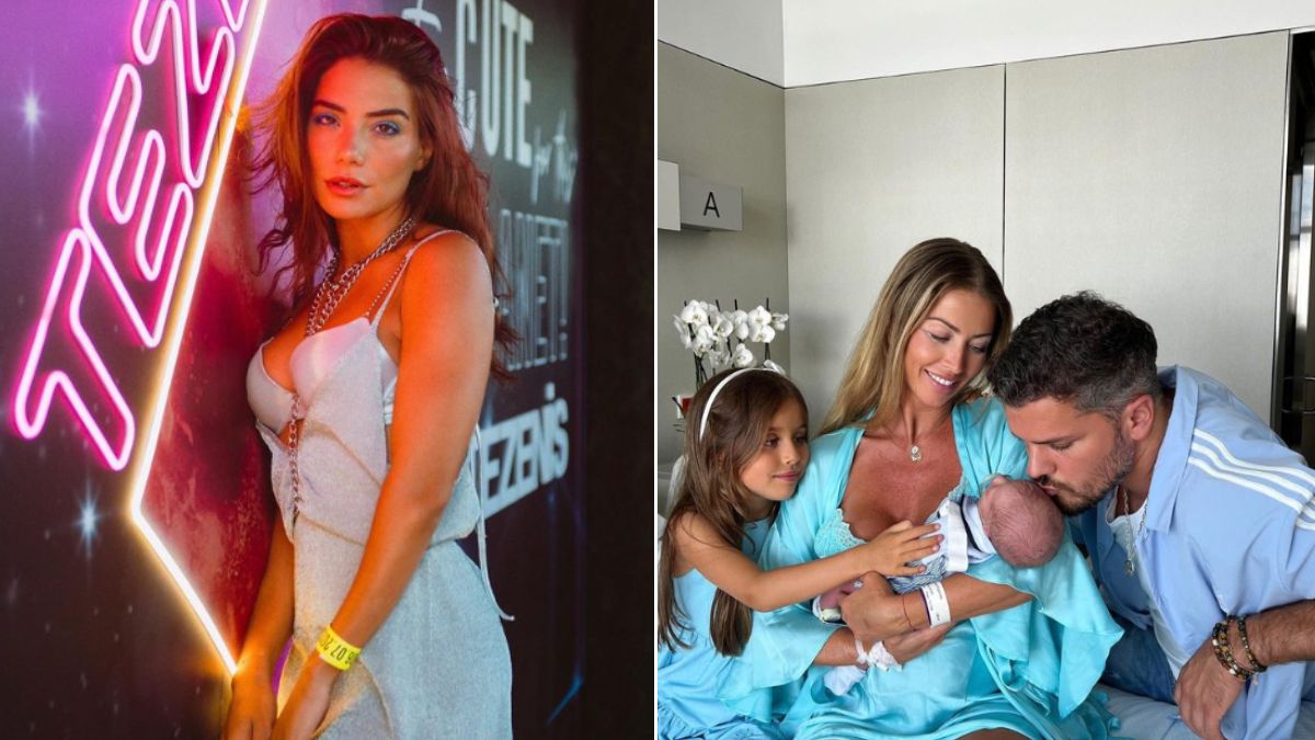Carolina Carvalho reage pela primeira vez ao nascimento do filho de Mickael Carreira e Laura Figueiredo: &#8220;Estou muito feliz&#8230;&#8221;