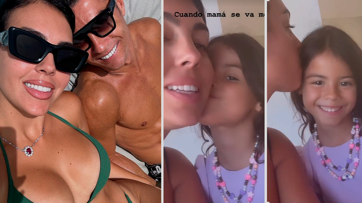 Que amor! Georgina Rodríguez revela vídeo (encantador) com a pequena Eva: &#8220;Já estamos juntinhas&#8230;&#8221;