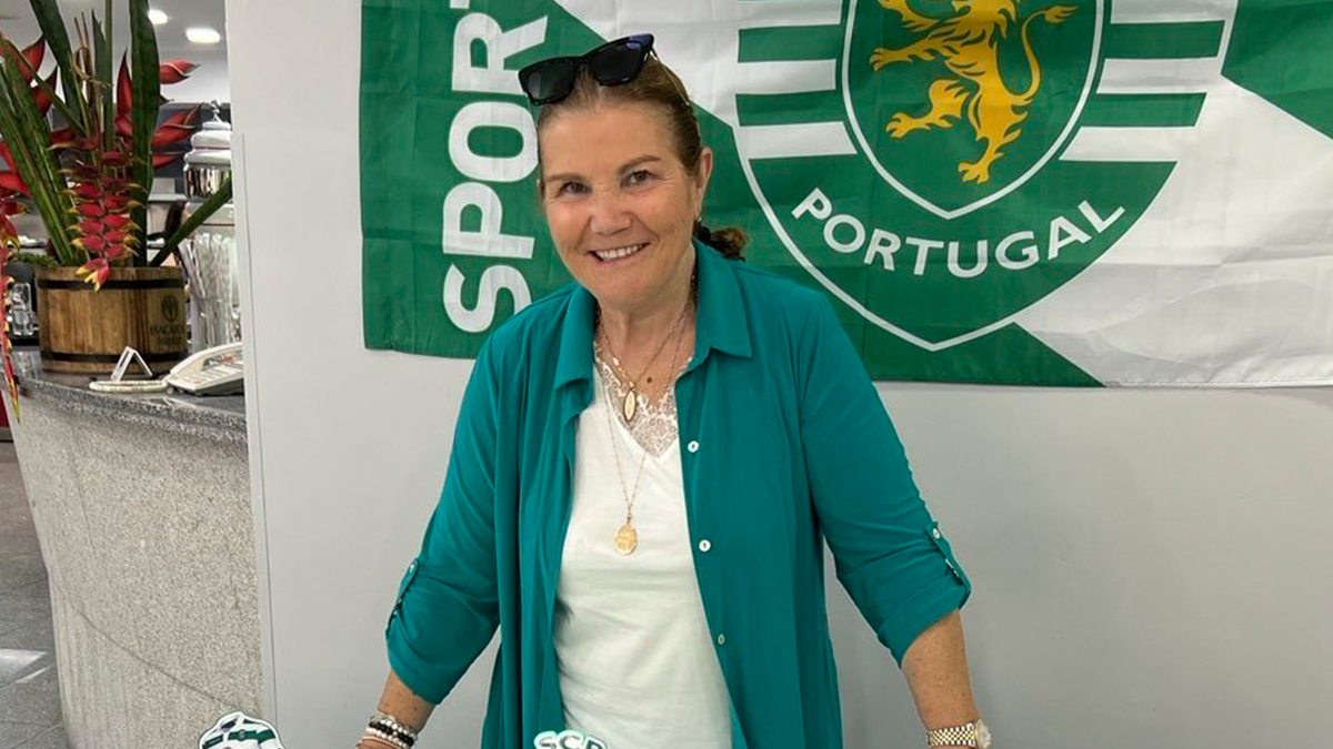 Dolores Aveiro mostra apoio ao Sporting: “A caminho do título…”
