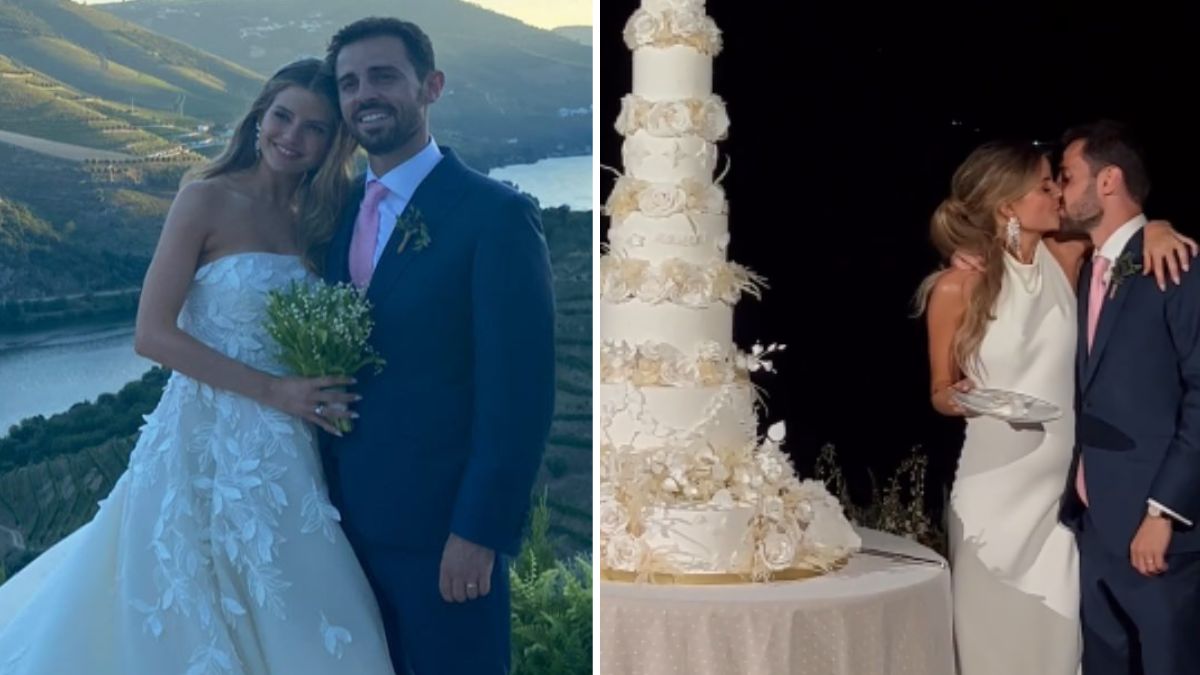 Marido e mulher! Veja as imagens do casamento de Bernardo Silva e Inês Tomaz
