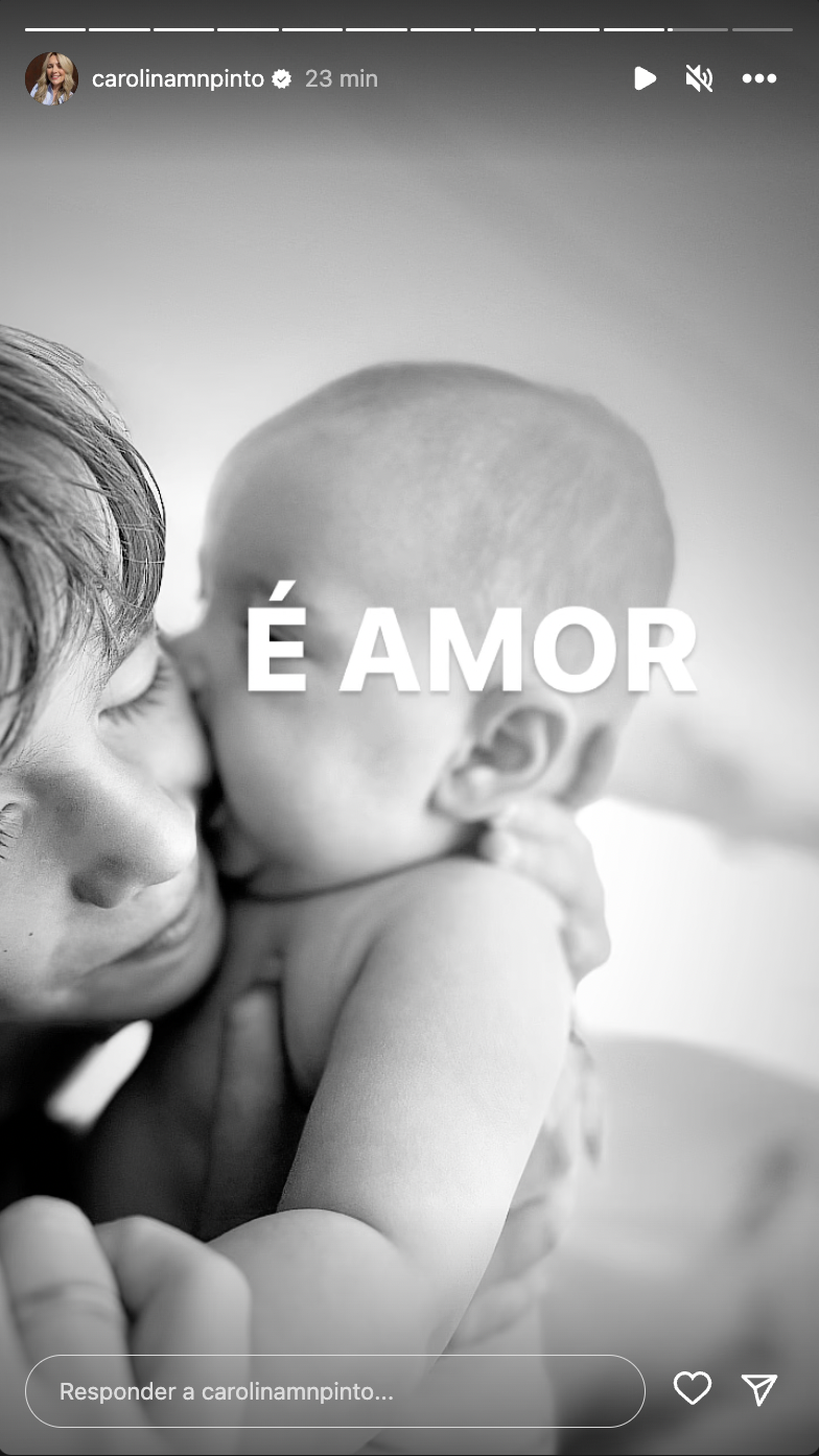 Carolina Pinto revela momento amoroso entre os filhos: &#8220;É amor&#8230;&#8221;