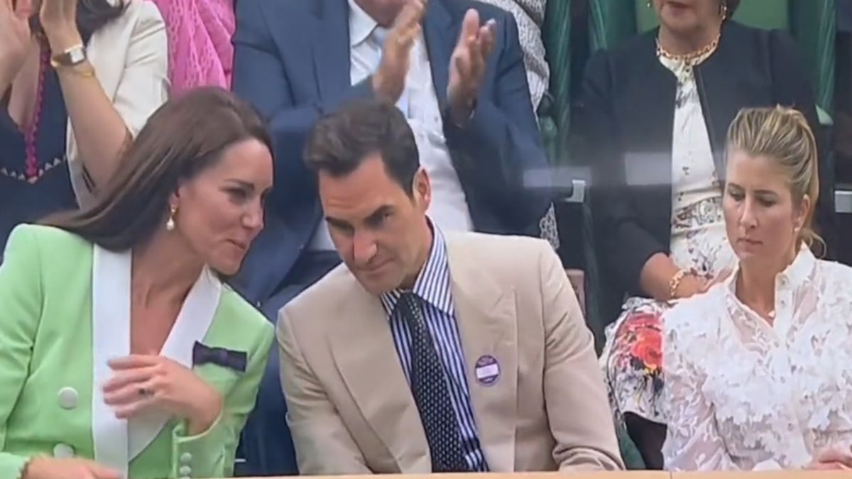 Mulher de Roger Federer com ciúmes de Kate Middleton?