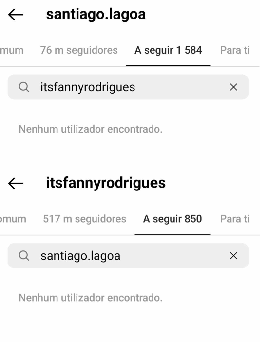 Após (novas) revelações, Fanny Rodrigues e Santiago Lagoá &#8220;de costas voltadas&#8221;