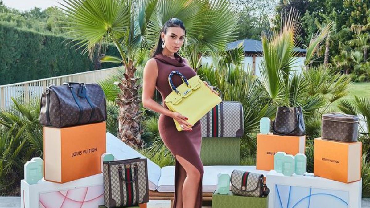 Georgina Rodríguez está a oferecer não uma, mas sete malas de luxo
