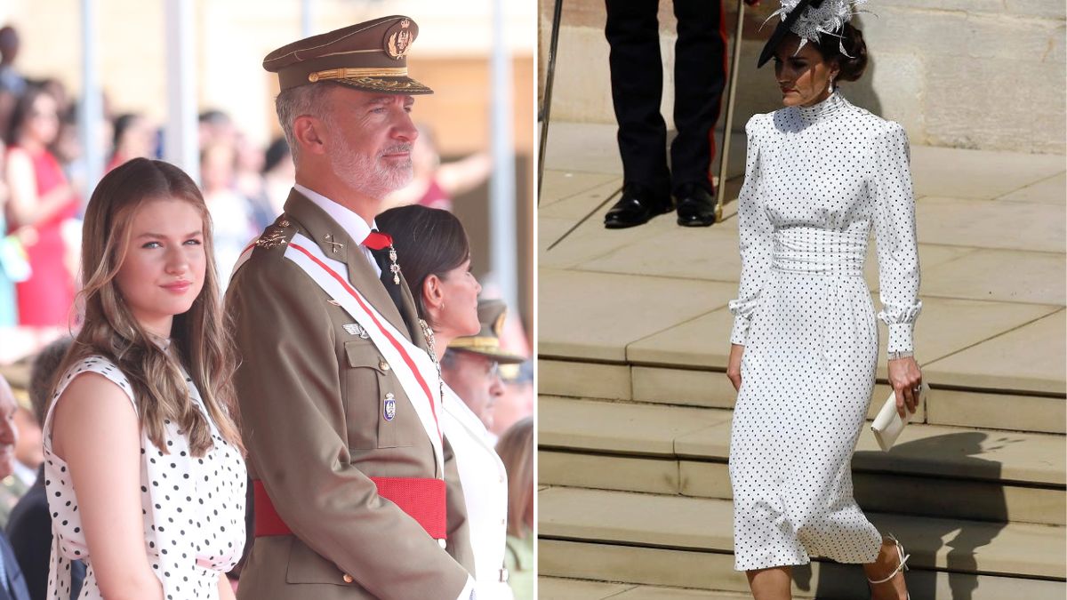 Look clássico da princesa Leonor terá sido inspirado em Kate Middleton?