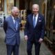 Rei Carlos III recebe o presidente dos EUA, Joe Biden, no Castelo de Windsor