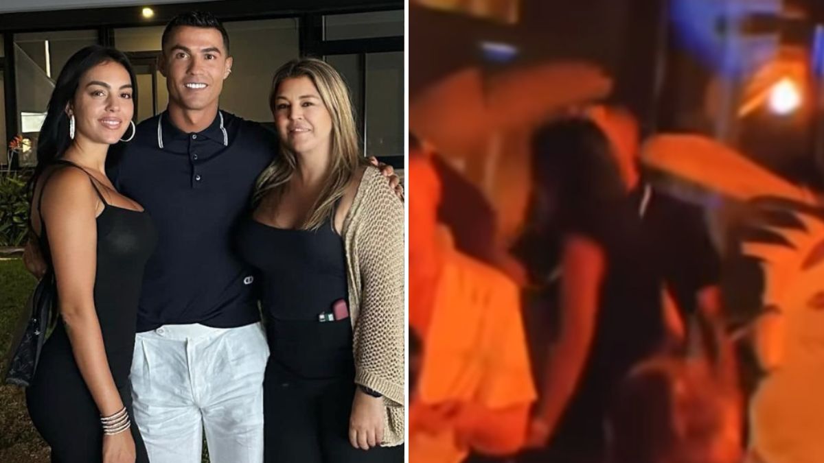 Cristiano Ronaldo e Georgina Rodríguez &#8220;apanhados&#8221; a jantar no Algarve