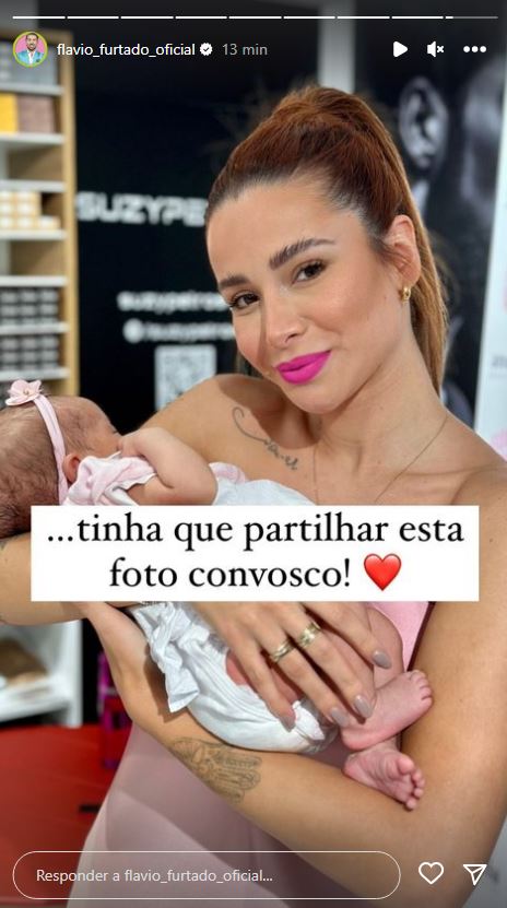 Que amor! Bruna Gomes surge com bebé ao colo e &#8220;encanta&#8221;: &#8220;Tinha que partilhar convosco&#8230;&#8221;
