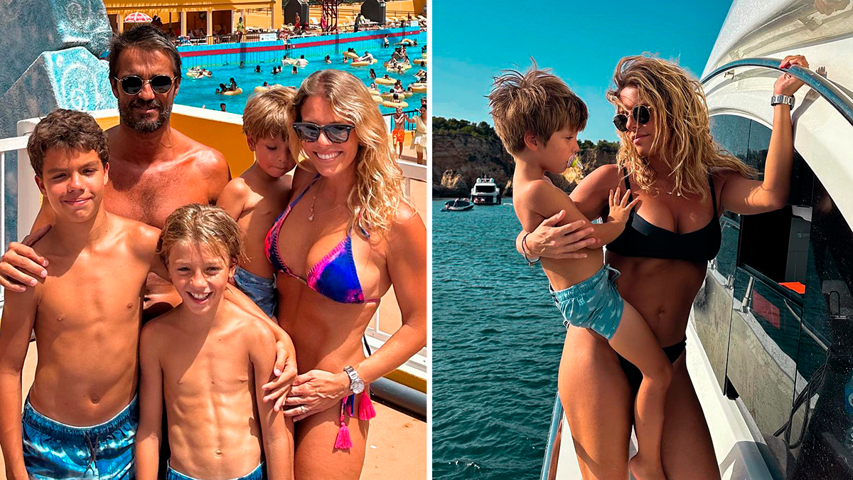 No “paraíso”, Pimpinha Jardim revela (novas) fotos das férias: “Com esta loira o barco valorizou…”
