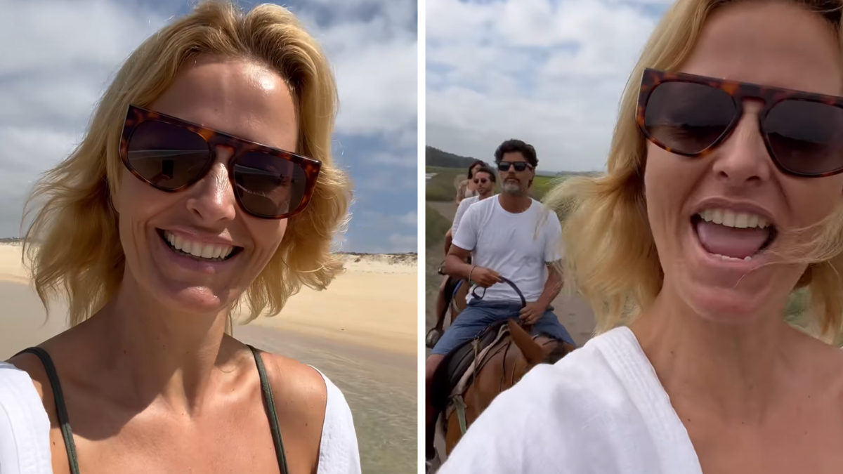 Cristina Ferreira revela imagens do (animado) passeio a cavalo e atira: “BB Comporta, um dia destes…”