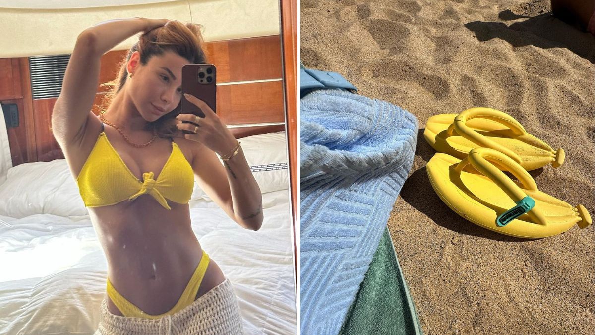Bruna Gomes partilha (novas) fotos das férias e revela: &#8220;O meu chinelo de banana fez sucesso&#8230;&#8221;