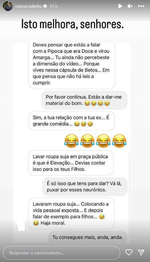 Ricardo Martins Pereira expõe mensagens com adepto do FC Porto e revela: &#8220;Vai processar-me…&#8221;