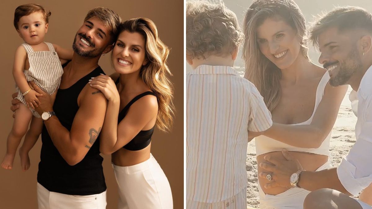 Jéssica Antunes e Rui Pedro revelam reação do filho à segunda gravidez: &#8220;Dá beijinhos na barriga&#8230;&#8221;