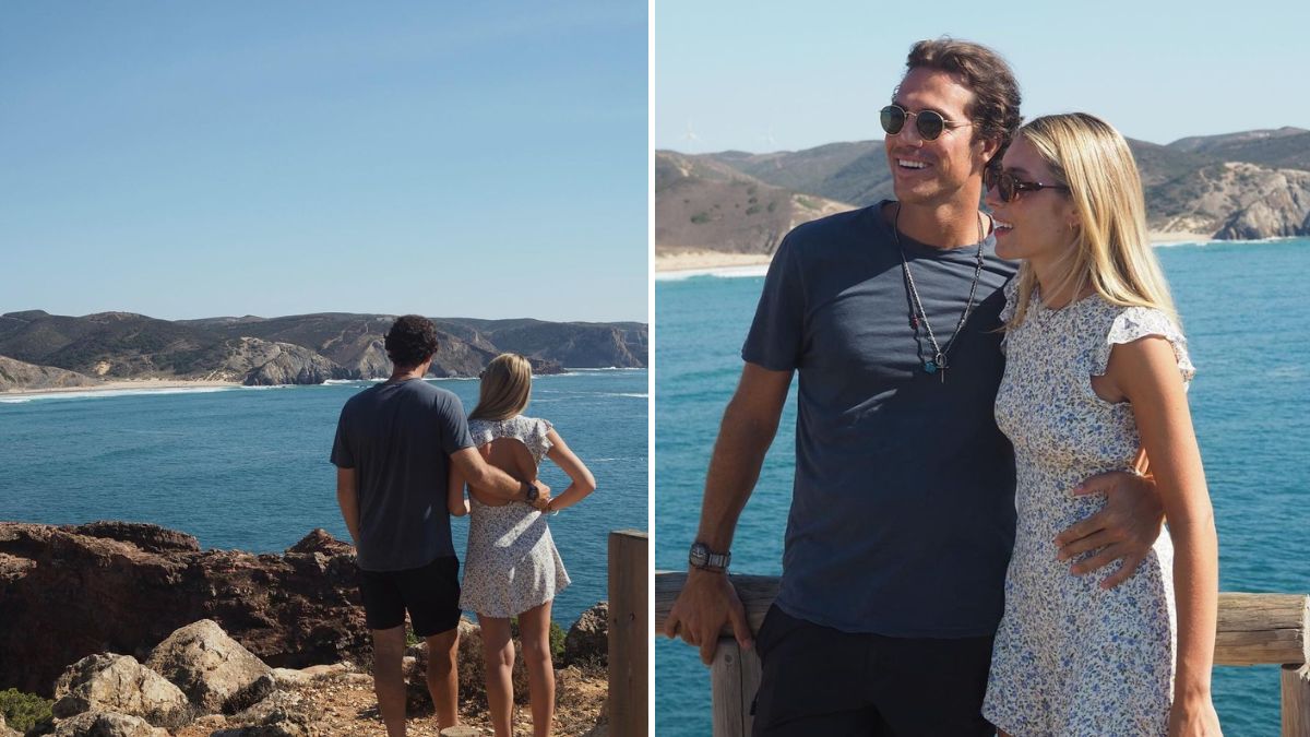 Filha de Luís Figo passa férias na Costa Vicentina com o namorado