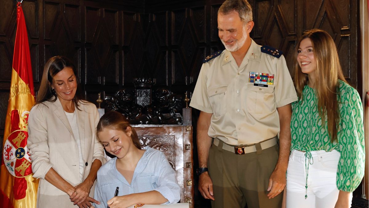 Dama Cadete Borbón: Na academia militar, Leonor deixa de ter primeiro nome e título real