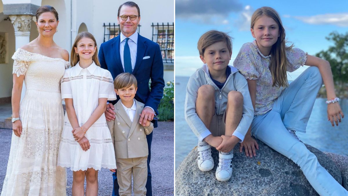 Príncipes da Suécia regressam à escola. Eis a foto do primeiro dia de aulas