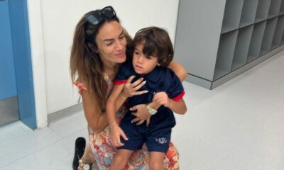 Liliana Aguiar deixa filho na escola e fica de coração partido: &#8220;A dor que senti foi enorme&#8221;
