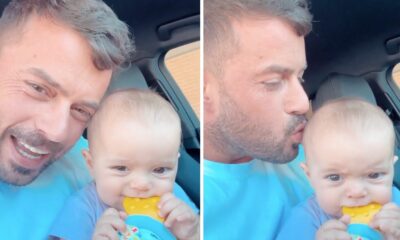 Pai babado! Marco Costa mostra brincadeiras com a bebé Maria Emília: &#8220;Loirinha mais linda&#8230;&#8221;