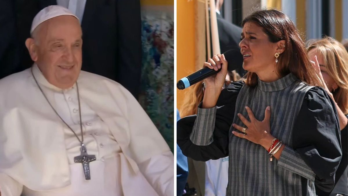 Emoção! Cuca Roseta reage após cantar para o Papa Francisco: &#8220;Inesquecível este momento&#8230;&#8221;