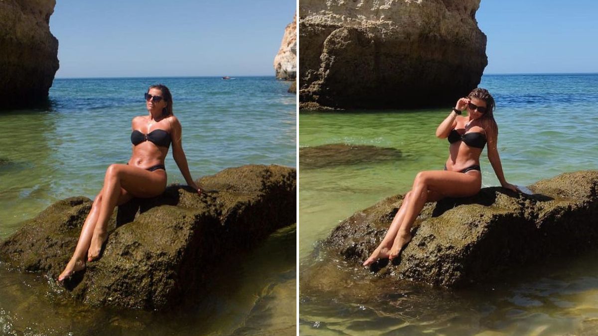 Que musa! Aos 52 anos, Sónia Araújo posa em biquíni durante as férias no Algarve