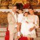 Vítor Baía e Andreia Santos batizam os dois filhos. Veja as imagens da festa
