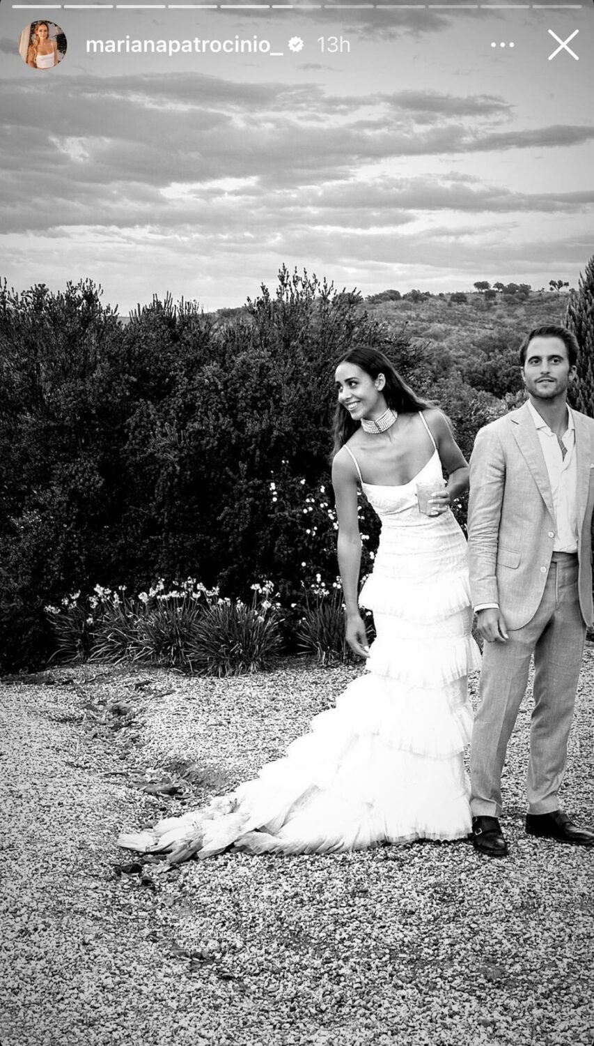 Rita Patrocínio e Tiago Teotónio Pereira casaram. Eis as primeiras imagens da festa
