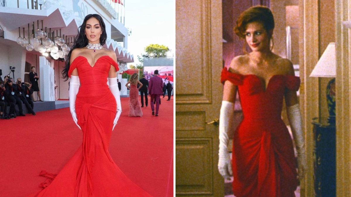 Georgina Rodríguez confirma que se inspirou em &#8216;Pretty Woman&#8217; para o Festival de Cinema de Veneza