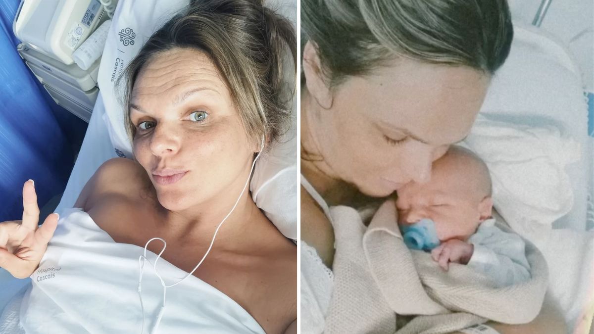 Joana Câncio foi mãe pela terceira vez e revela primeiras fotos do filho: &#8220;Apaixonada por este bebé&#8221;