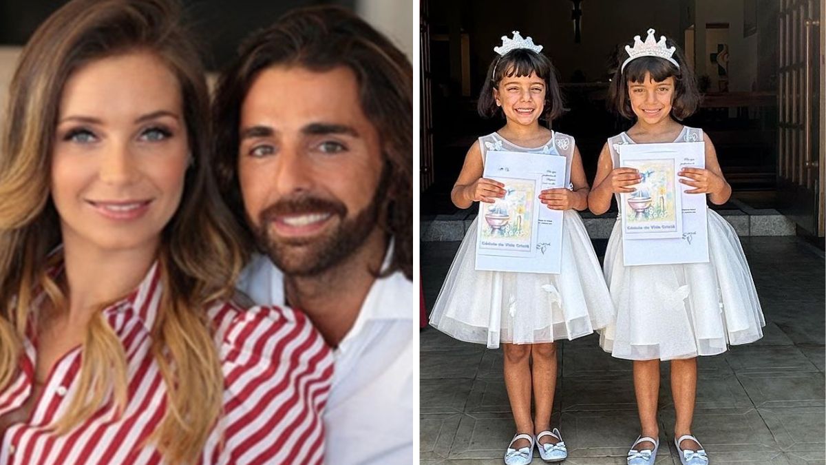 Longe das filhas, Daniel Souza deixa mensagem: “Parabéns às minhas gémeas…”