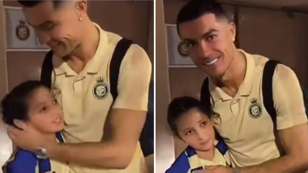 Menina cega comovida com gesto de Cristiano Ronaldo: &#8220;Amo-te, mesmo sem te ver&#8230;&#8221;