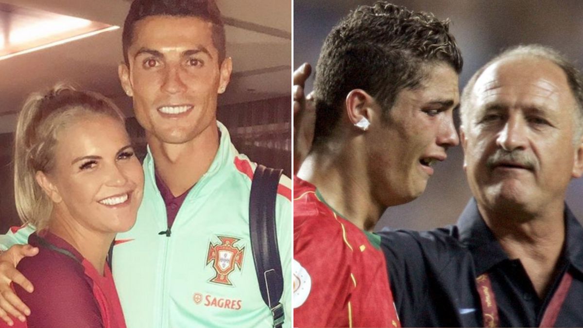 Kátia Aveiro recorda palavras de Scolari sobre Cristiano Ronaldo na morte do pai: &#8220;Quis jogar, e foi o melhor&#8230;&#8221;
